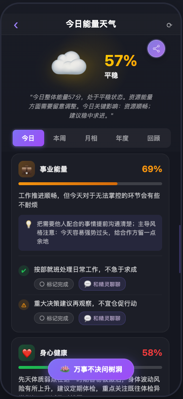 今日能量截图